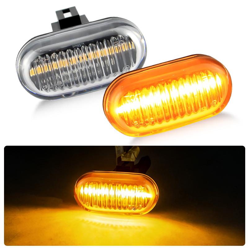 2PCS Led Dynamic Side Marker Turn Signal Light For Suzuki Grand Vitara XL-7 2004-up For Suzuki Ignis 2000-2003 OEM# 3641050E00