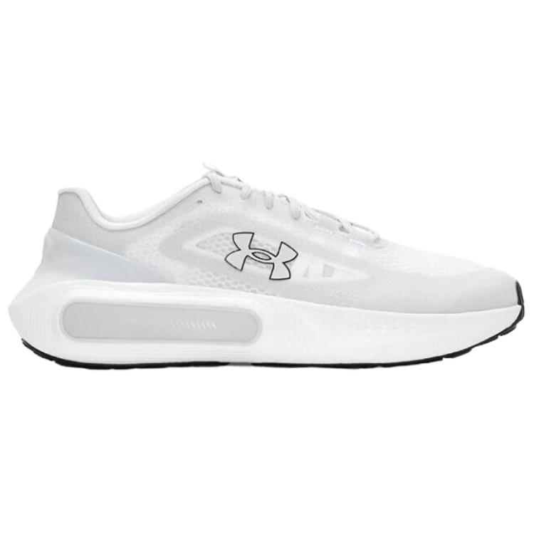 Under Armour Phantom 4 Classic Comfortable Versatile Shock Absorbing Breathable Low Top Lifestyle Shoes Unisex sneaker White Gray 6007194-100