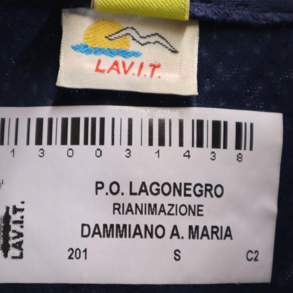 LAV.I.T. Italian Army Training Jacket S Navy Men's Used