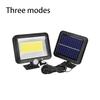 Outdoor Solar Lights Waterproof 160COB Split Wall Lamps 3 Modes Motion Sensor Remote Control for Garden Patio Path Street Lights