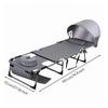Portable Folding Lounge Bed Foldable Sunbathing for Beach