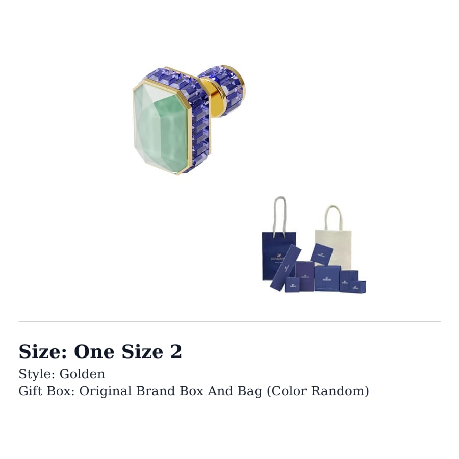 Swarovski Orbita Earrings Women`s 5600526 One