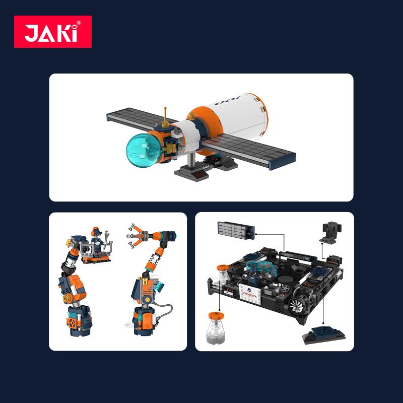 Jaki Space Exploration Series, Dawn Advanced Super Rocket Core Module Building Blocks Assembly Model, Boy'S Birthday Gift Toy
