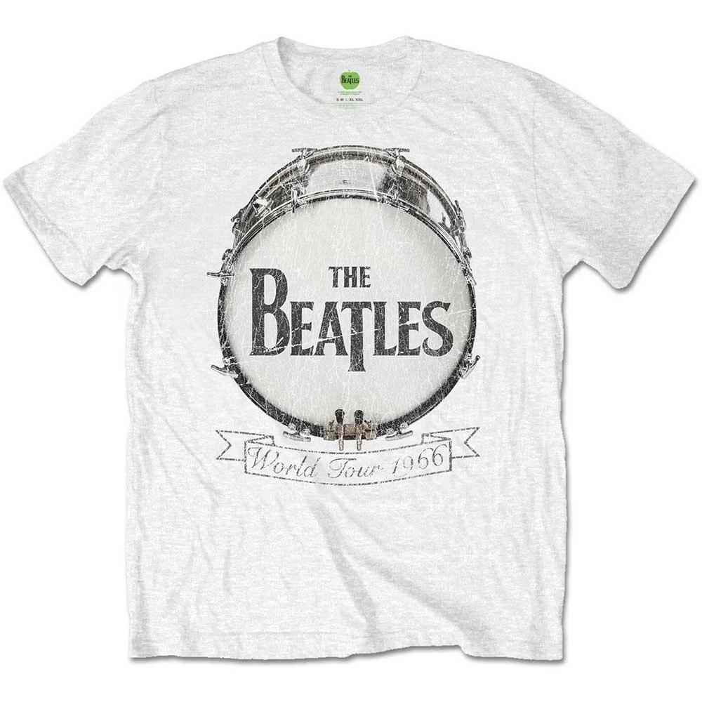 Футболка мужская унисекс официальная футболка мирового турне Beatles 1966 S