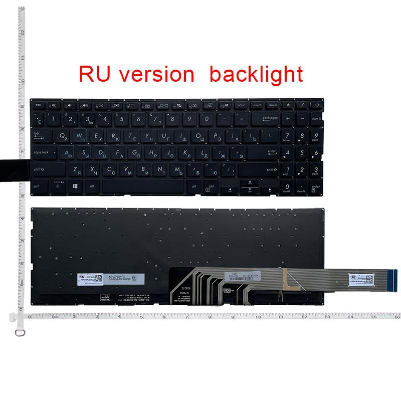 Nowa klawiatura laptopa US/RU/LA/SP dla ASUS Mars15 X571 X571G X571GT X571GD X571U X571F K571 K571GT F571 F571G F571GT VX60GT VX60G