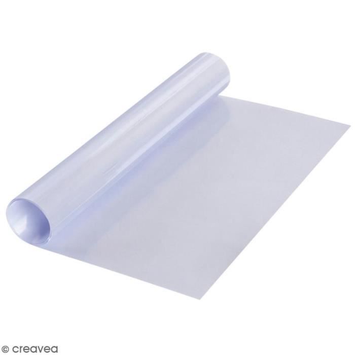 Film plastique translucide pour décoration - RAYHER - effet 3D - 33 cm x 1 m