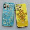 Retro Van Gogh Oil Paint Phone Case For iPhone 17 16 15 11 13 12 14 Pro MAX 15 14 Plus XR XS X Vintage Shockproof Cover Funda