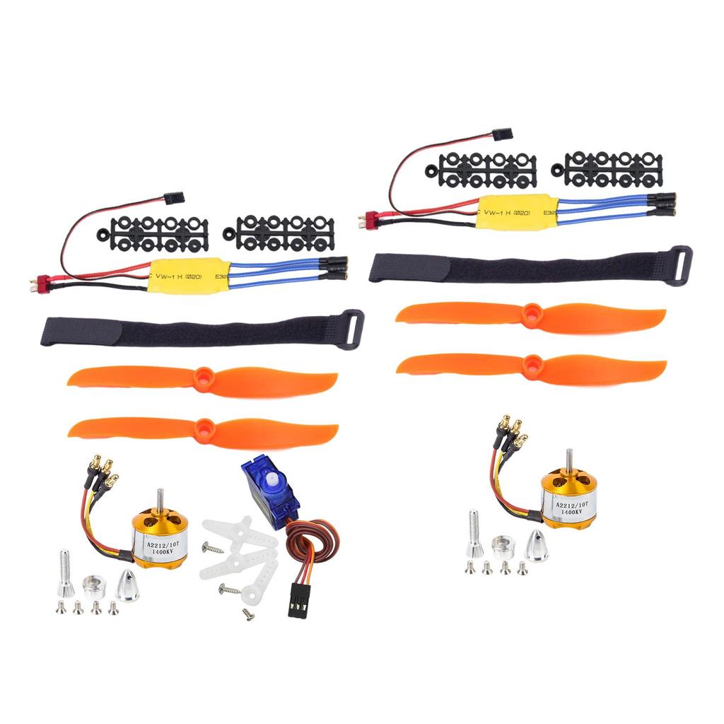 FPV Drone Brushless Motor with 8060 Propeller for RC Fixed Wing Plane DIY Accessory
