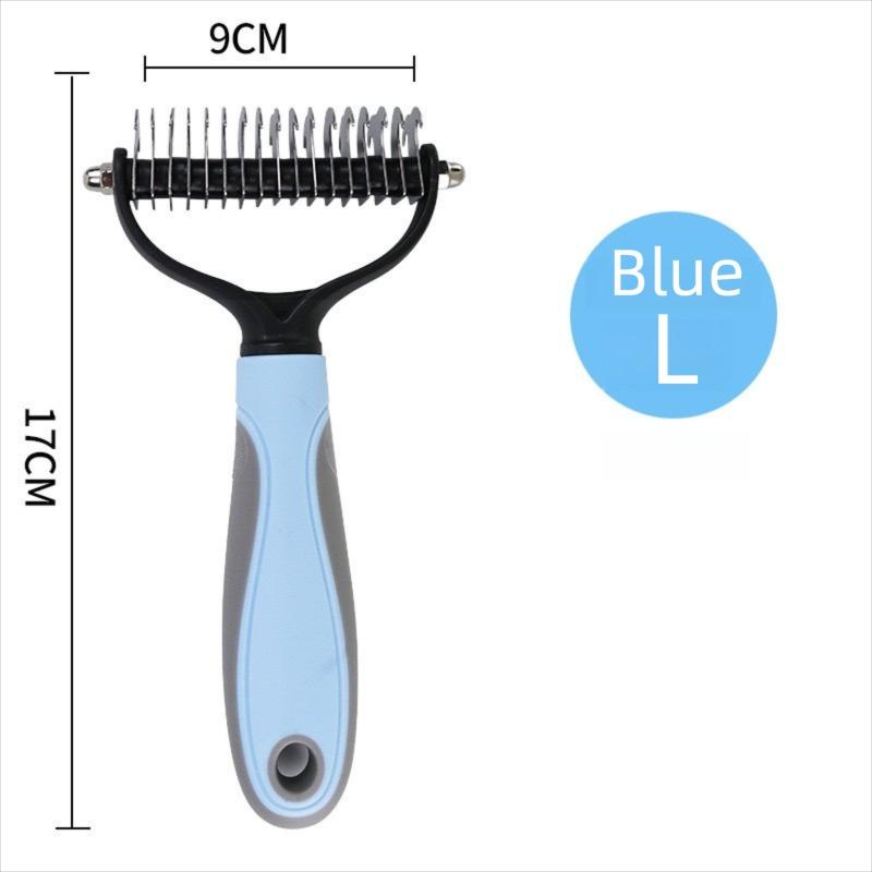 Professional Pet Deshedding Brush Dog Hair Remover Pet Hair Knot Cutter Puppy Cat Comb Brushes Dogs Grooming Shedding Supplies