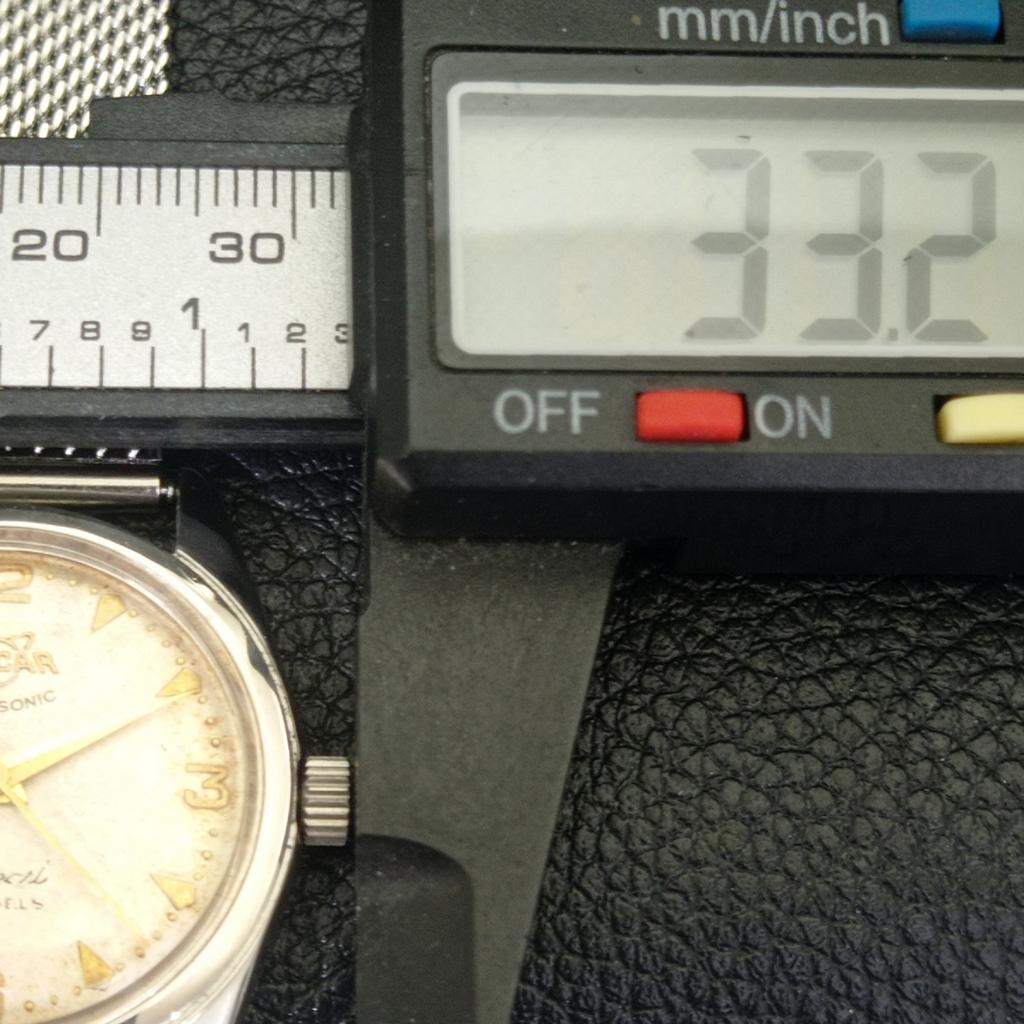 Enicar ULTRASCHALL-HANDAUFZUG SCHWEIZER HERREN VINTAGE ORIGINALES ZIFFERBLATT UHR a703793-1