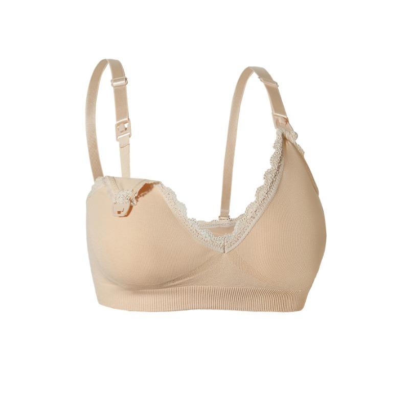 Lace Trim Nursing Maternity Bra