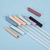 0.8Cmtritan Telescopic Straw Multi-Color Optional Set Milk Tea Beverage Reusable Water Cup Straw