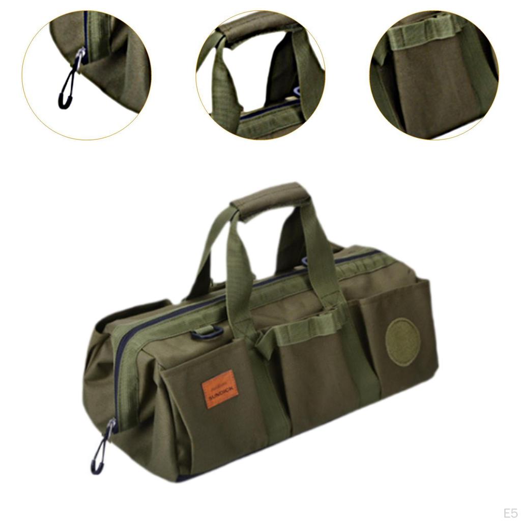 Tent Tool Bag Carrying Case Equipment Organizer And Duffel with Large Capacity Oxford Cloth