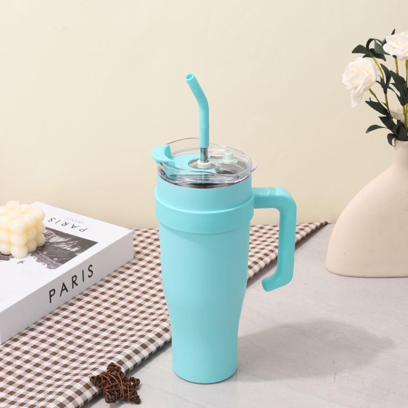 Shangqi Large Capacity Stainless Steel Insulated Straw Tumbler
