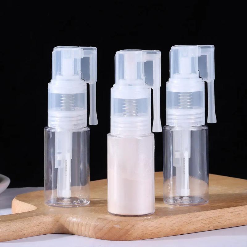 Plastic Spray Bottle for Cake Decoration, Powder, Baking Color, Flash Glitter, Fondant, Macaron, Mousse, 14ml, 25ml, 50ml