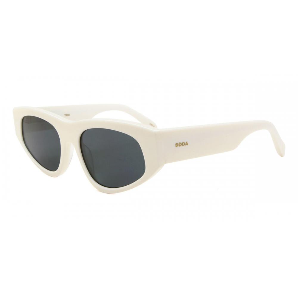 Soda Trixi Ivory Unisex Sunglasses