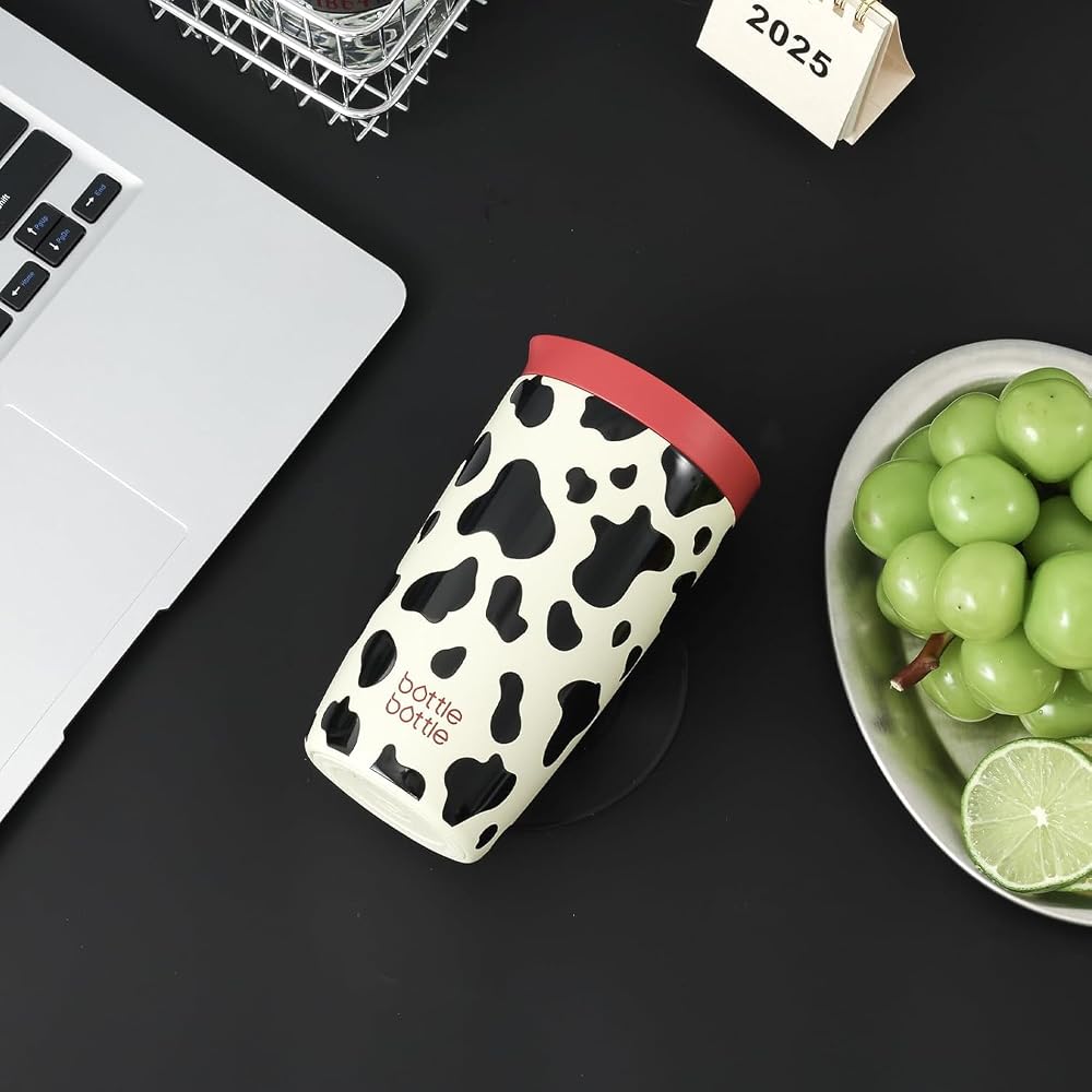 BOTTLE BOTTLE Tumbler 350ml, One-Touch Open/Close, Leak-Proof, Vacuum Insulated, Keeps Drinks Hot