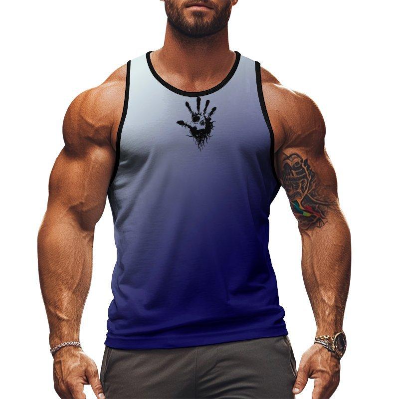 3D Printed Sports Vest Summer Men Y2k Sleeveless Men's Top Oversized Tank Fashion Streetwear T Shirt