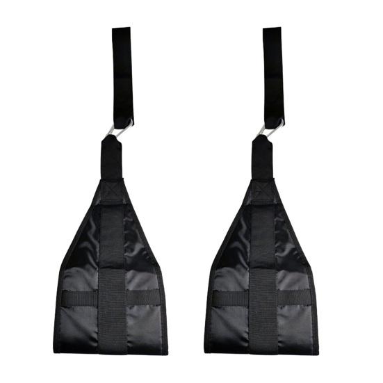 

1 комплект, подвесной пояс для мышц живота, вспомогательный тренировочный пояс, консольный пояс для брюшного пресса для домашнего спортзала A чёрный