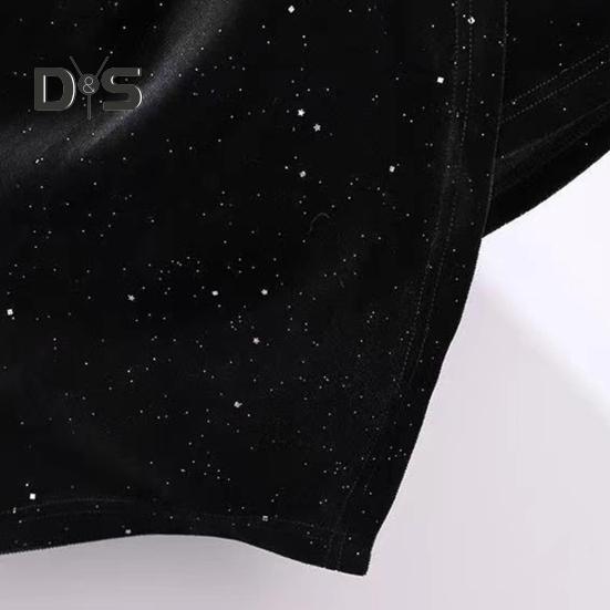 Ženy Krátké šaty Výstřih do V Dlouhé rukávy Skládaný Pure Color Slim Fit Pochva Nepravidelný lem OL Dojíždění Párty Ples Mini šaty Večerní akce