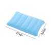 Air Cushion Pillows Outdoor Camping Sleep Cushion Folding Square Lnflatable Pillows Travel Backrest Plane Head Rest Big