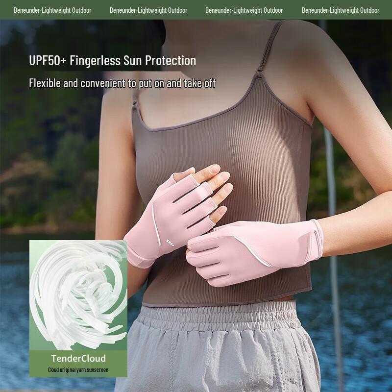 

Beneunder UV Protection Half-Finger Gloves