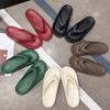 Flip-flops women's summer clip beach couple's new foot thick-soled outer wear sandals men's bathroom bath non-slip slippers