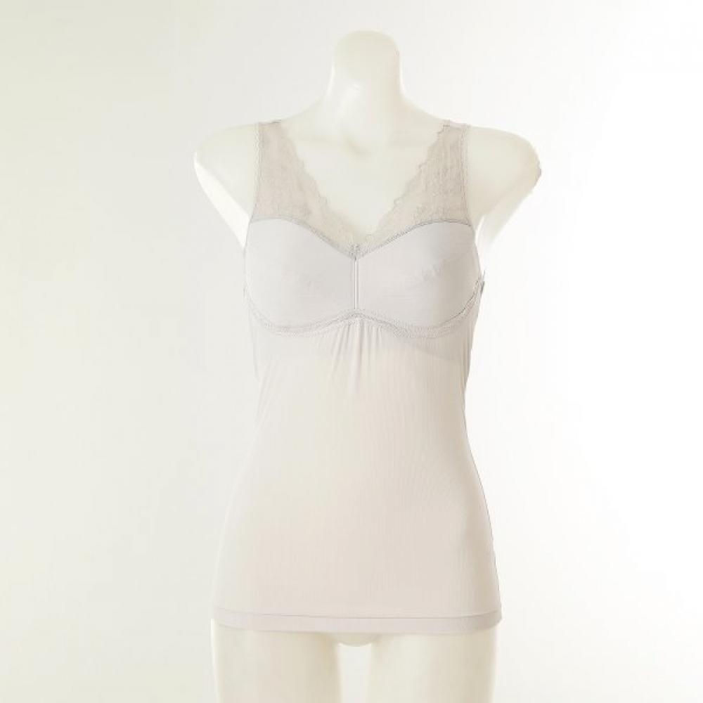 Wacoal Women S Nylon Rib Lace Cup Lingerie Wlgc626r Grey/85(55)