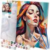 Paint by Numbers Picture 40x50 Cm Massido Portrait of a Woman