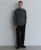 Cable Crew Neck Knit [Medium Grey]