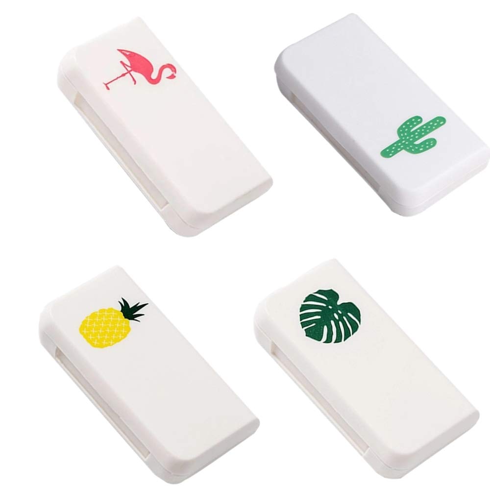 Pill Storage Box Mini Travel Portable Medicines Dispenser Box Multifunction Plastic Seven Compartment Sealer Box