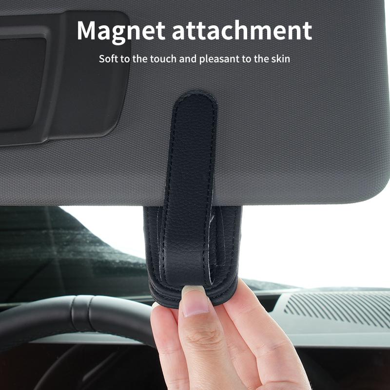Bil solglasögonhållare Solskydd Glasögonklämma Interiörtillbehör För Opel Corsa Astra Insignia Vectra Zafira Meriva Mokka