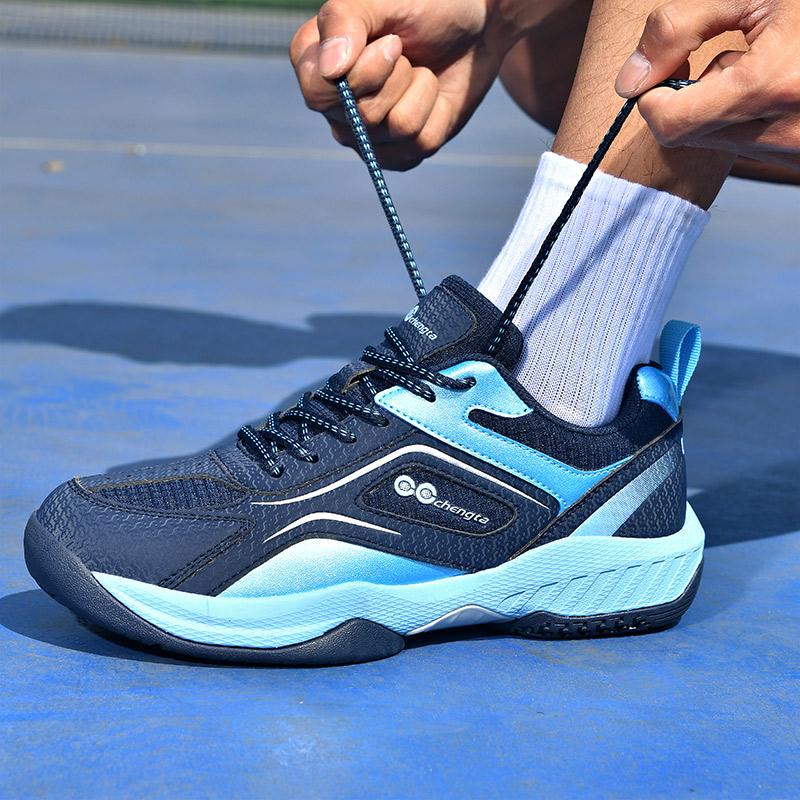 Professional Table Tennis Shoes Men Luxury Brand Badminton Shoes Mens Designer Sport Sneakers Man Breathable Court Shoe