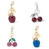 Tree Resin Cherry Keychain For Women Gifts With Creative Car Decorals And Fashion Style