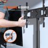 TV Stand Mount Swivel Universal TV Stand for 32-65 In TVs Adjustable Height