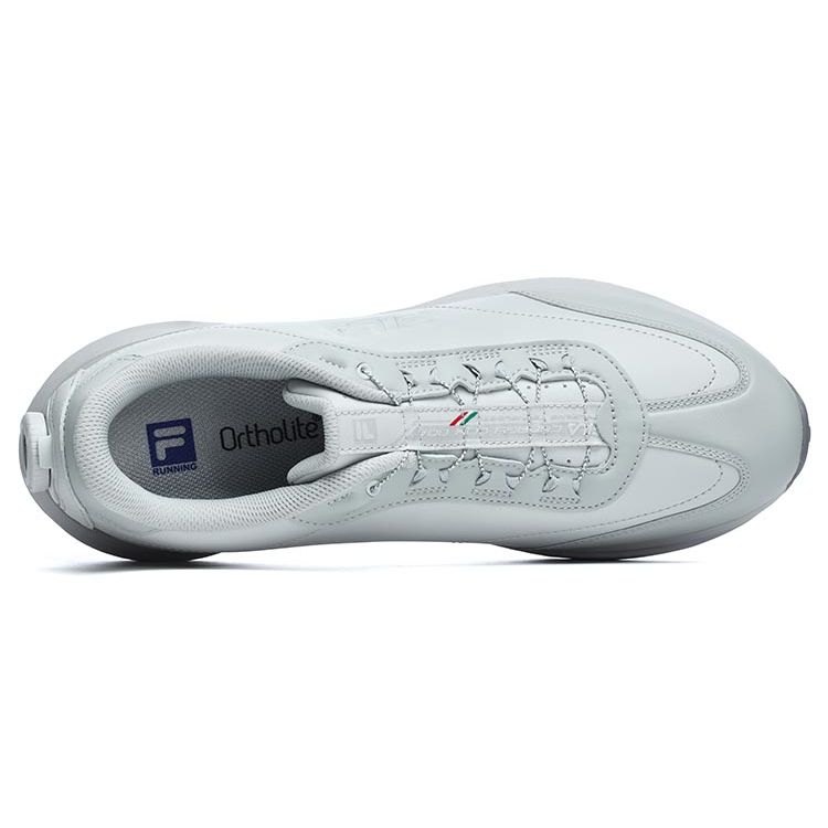 Fila Energy Lux BOA Sports Synthetic Leather Low-Top Casual Running Shoes Men Sneaker Moon-Rock-Gray A12M241107FLR