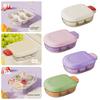 Food Grade Plastic Ice Maker with Sealed Lid Ice Cube Tray Storage Box Push Release Odorless Summer Cooling Ice Maker for Kitchen