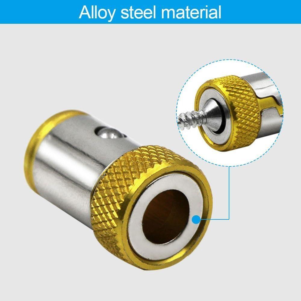 Removable Screw Magnetizer Universal Screw Ring Holders Upgrade Screwdriver Head Ring