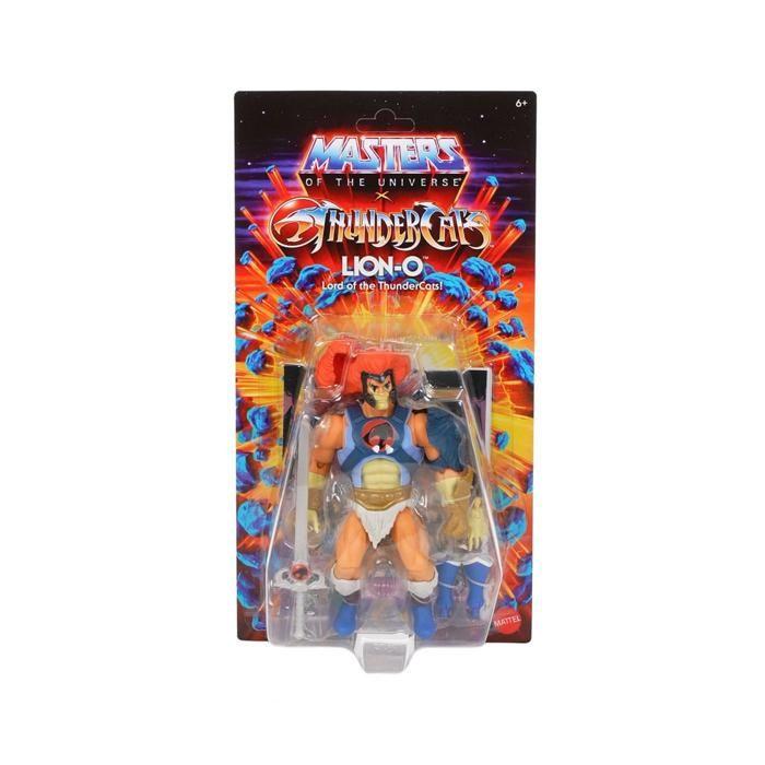 Masters of the universe x thundercats figurine deluxe lion-o 14 cm
