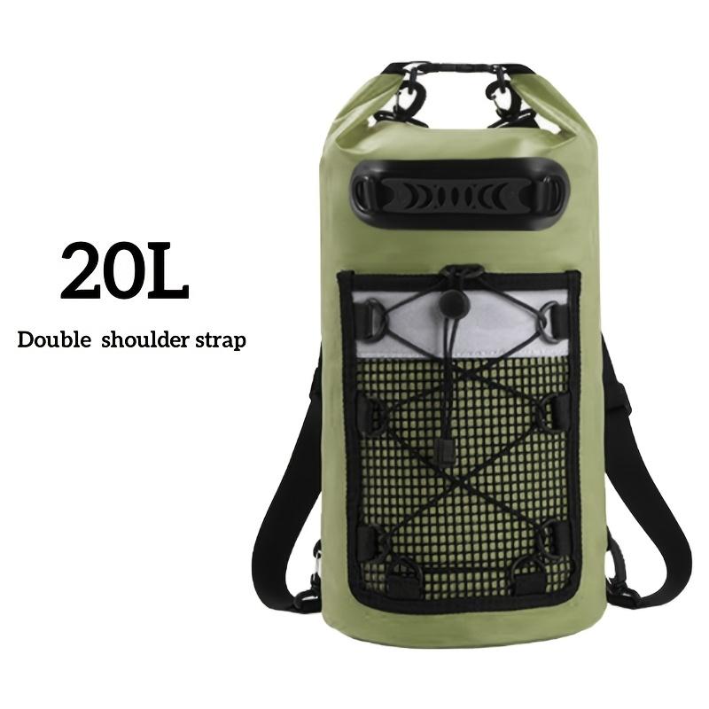 Swimming PVC Pack Dry Bag Backpack for Women Men 10L 20L Waterproof Shoulder Kayak Trekking Drifting Rafting Surfing Boating Bag