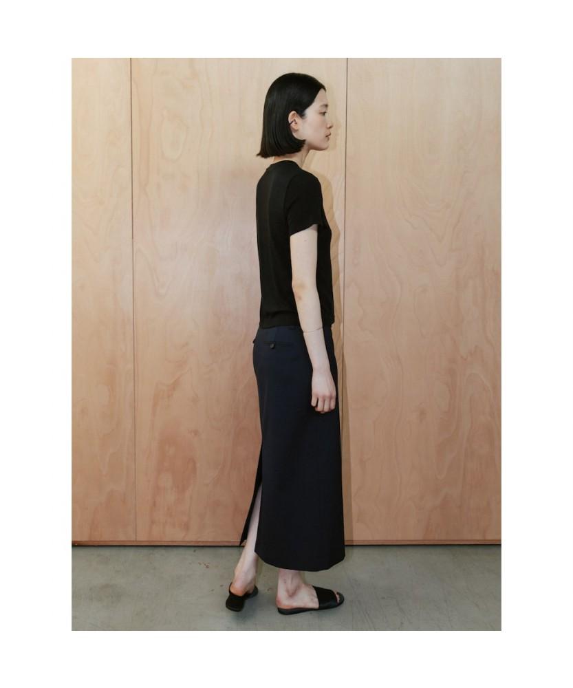 Diaepeocheo Jo Midi H Line Skirt Navy (Ta6427A12R)