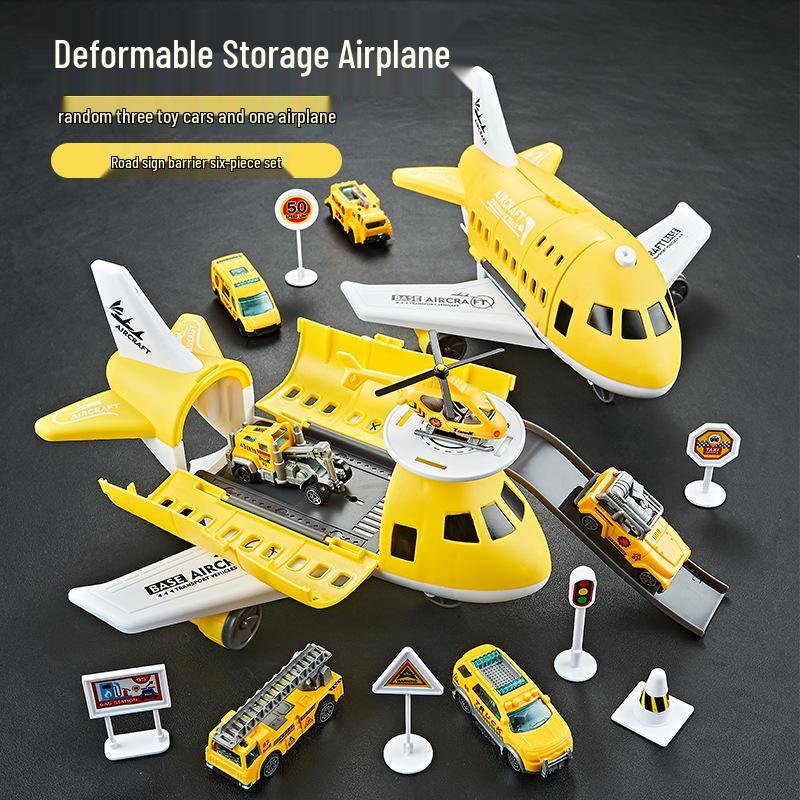 Children s Transforming Airplane & Vehicle Track Set