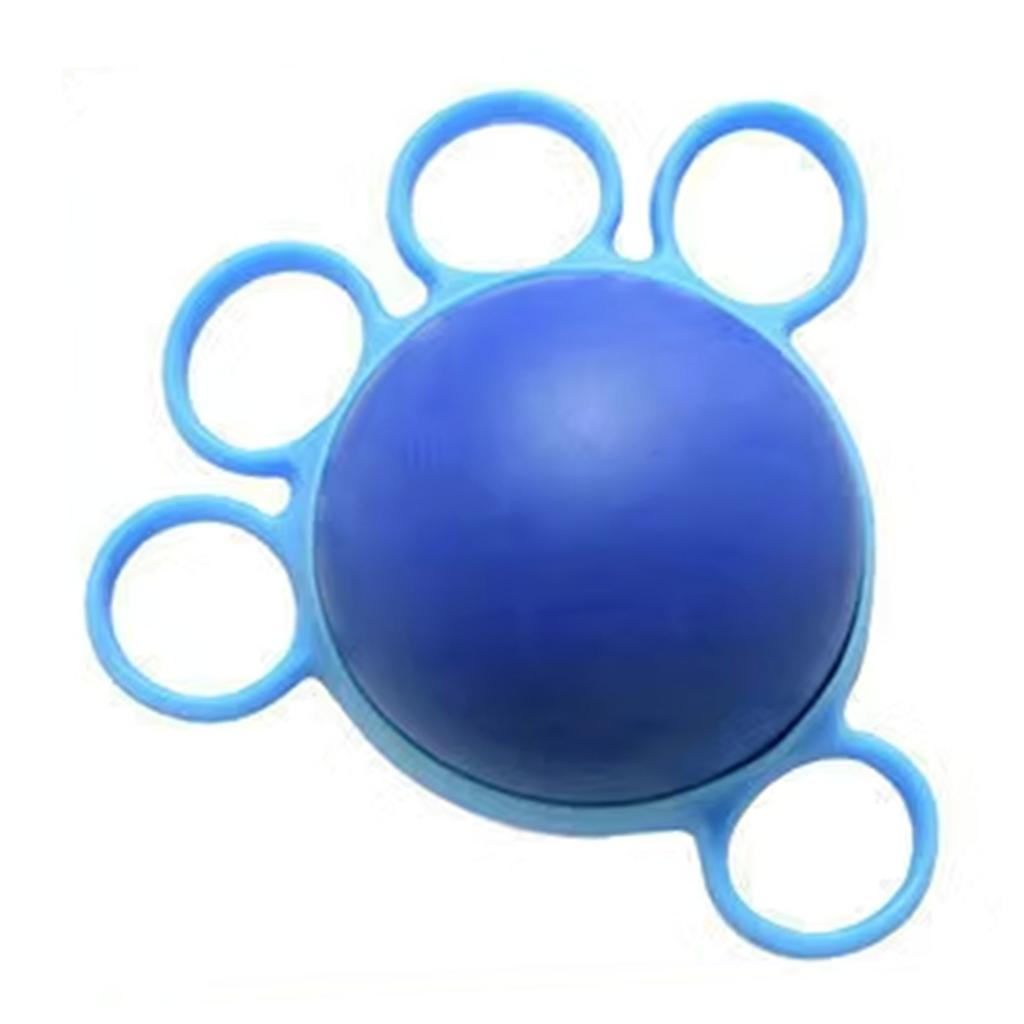 Finger Exerciser Ball Elastic PU Silicone Hand Therapy Grip Strengthener Ball for Climbing Basketball Training