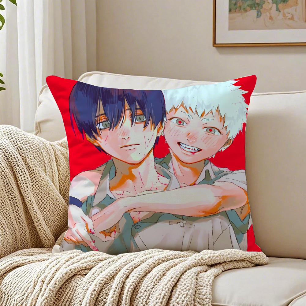 

Supernatural Japanese Manga TThe Summer Hikaru Died Cushion Cover Pillowcase Antidustmite living Room Sofa Decor Cushion Room 30X30cm