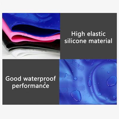 Ear Protection Cap,Increase Silicone Swimming Cap, Ear Protection, Hair Protection, Waterproof