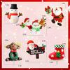 30 PCS Christmas Cake Decoration Snowman Cake Decoration Christmas Tree Christmas Cake Decorations Christmas Cupcake Toppers