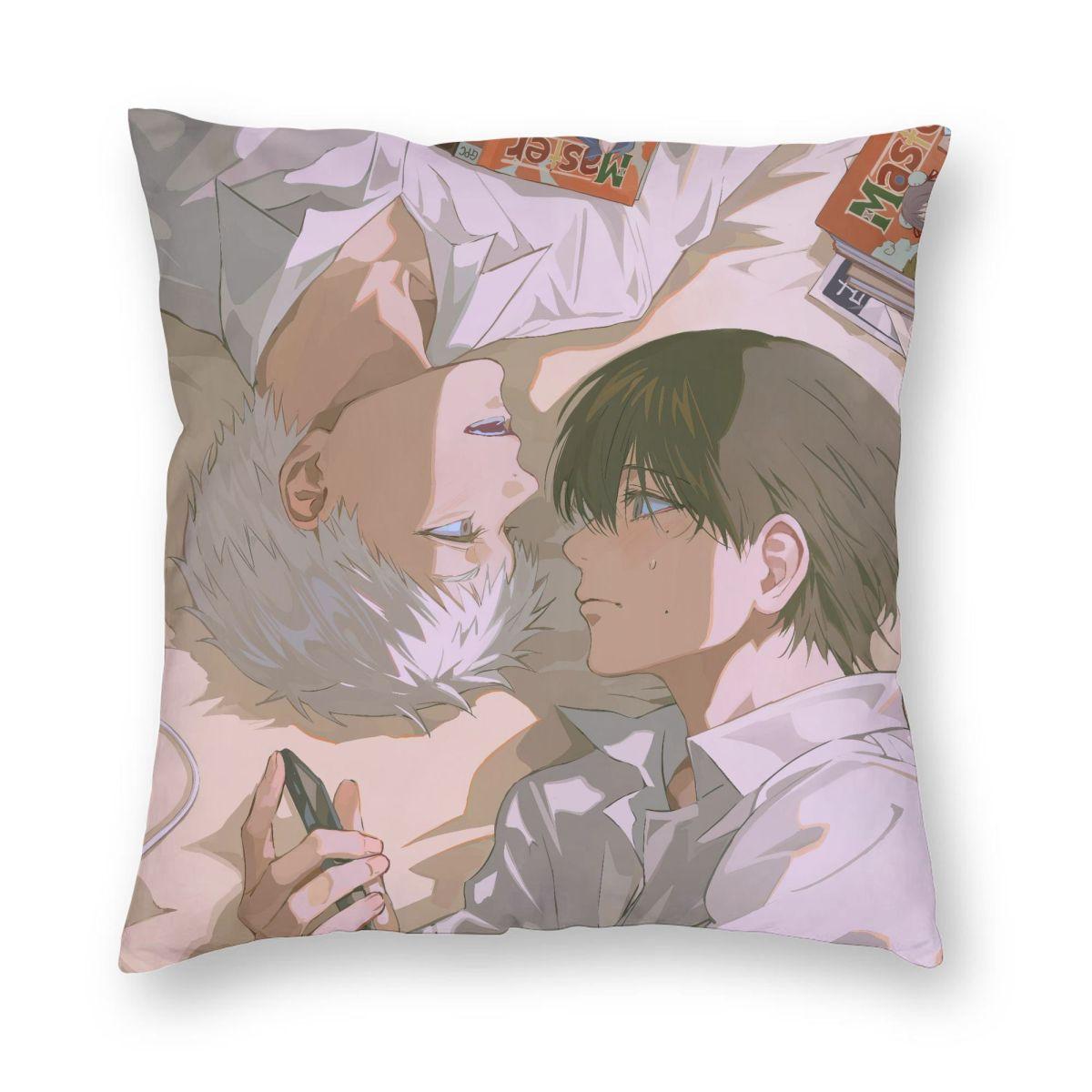 

The Summer Hikaru Died Anime Pillowcase Soft Polyester Cushion Cover Decor Throw Pillow Case Cover Home Zipper 45X45cm 12x12Inch