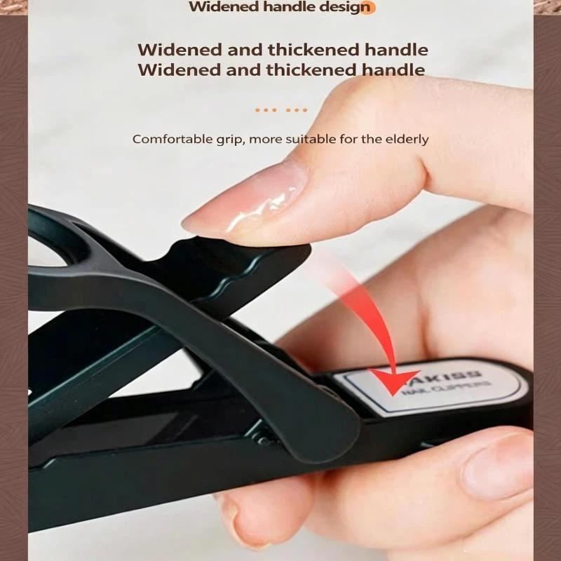 Stainless Steel Nail Clipper With Magnifying Glass Anti-Splash Heavy Duty Sharp Trimmer for Hard Thick Nails Elderly Home Use