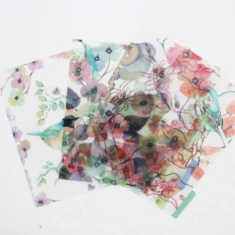 

5 листов, 6 отверстий, отрывные листы, индексный разделитель из полипропилена, разделитель страниц A5, A6, разделительная бумага, блокноты и журналы, вкладыши для планировщиков A5