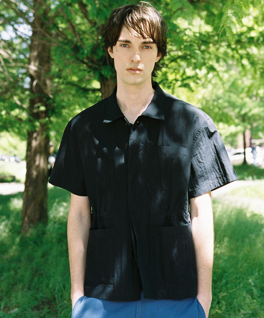Leondi Meltfield Half Shirt - Navy